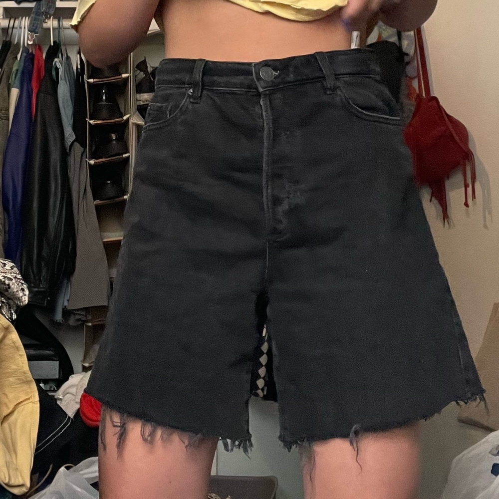 Black jorts